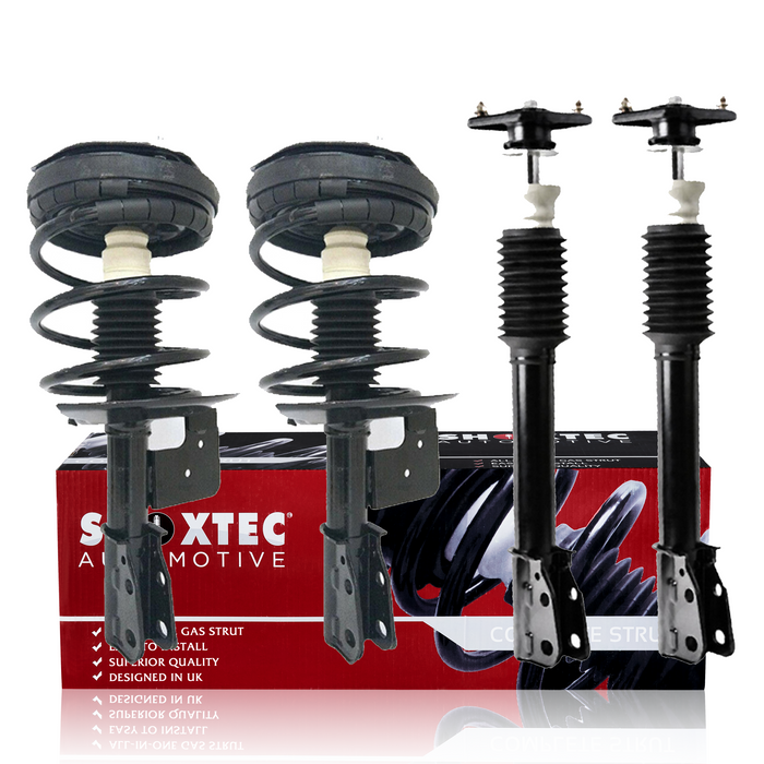 Shoxtec Full Set Struts for 86-90 Buick Lesabre; 85-90 Cadillac Deville; 86-90 Oldsmobile Delta 88; 87-90 Pontiac Bonneville