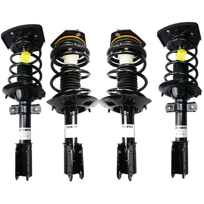 Shoxtec Full Set Complete Strut Assembly for 05-09 Buick Allure/Buick Lacrosse; 00-05 Chevrolet Impala; 04-07 Chevrolet Monte Carlo; 04-08 Pontiac Grand Prix