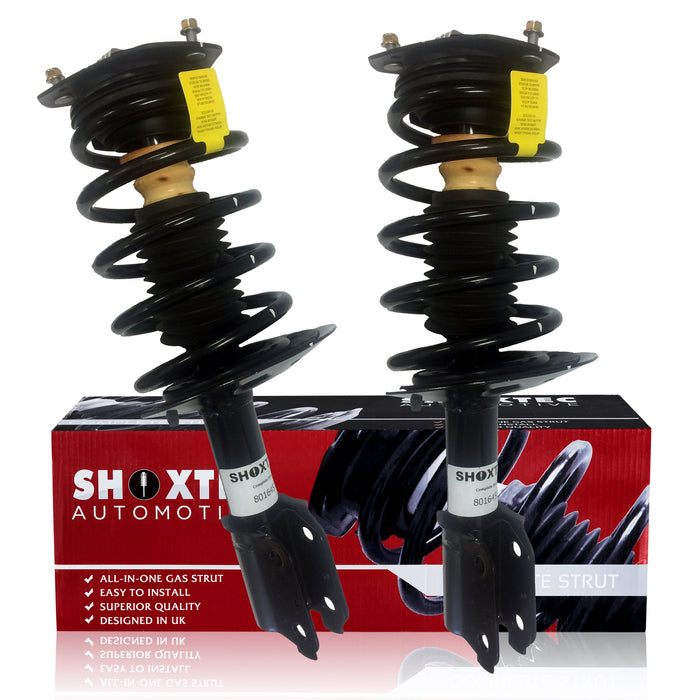 Shoxtec Front Complete Strut fits 2000 - 2013 Chevrolet Impala; 1998 - 2002 Oldsmobile Intrigue Coil Spring Shock Absorber Kits Repl Part No. 171670