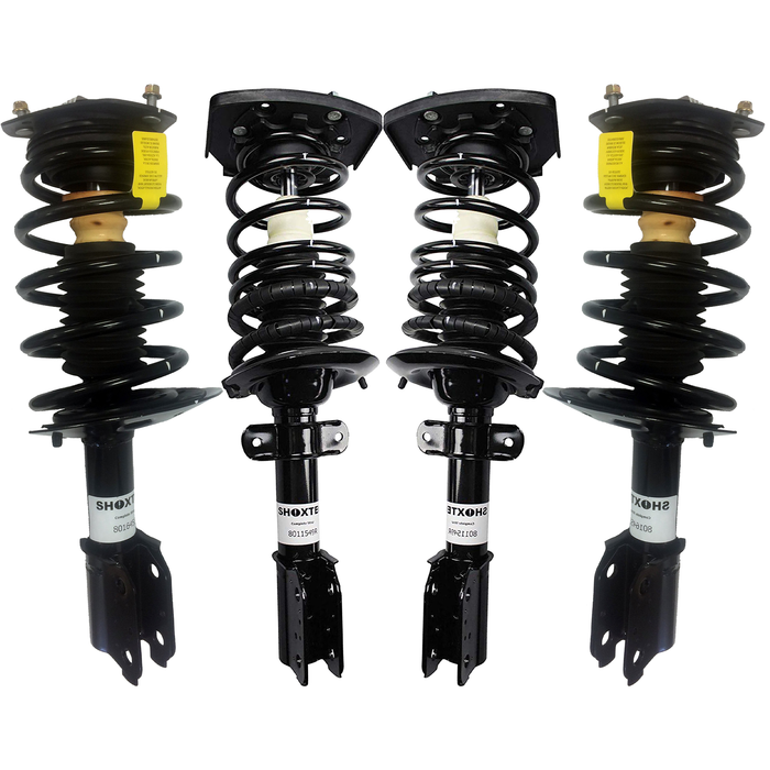Shoxtec Full Set Complete Strut fits 2000 - 2003 Chevrolet Impala; Coil Spring Shock Absorber Kits Repl Part No. 171670 271662L 271662R