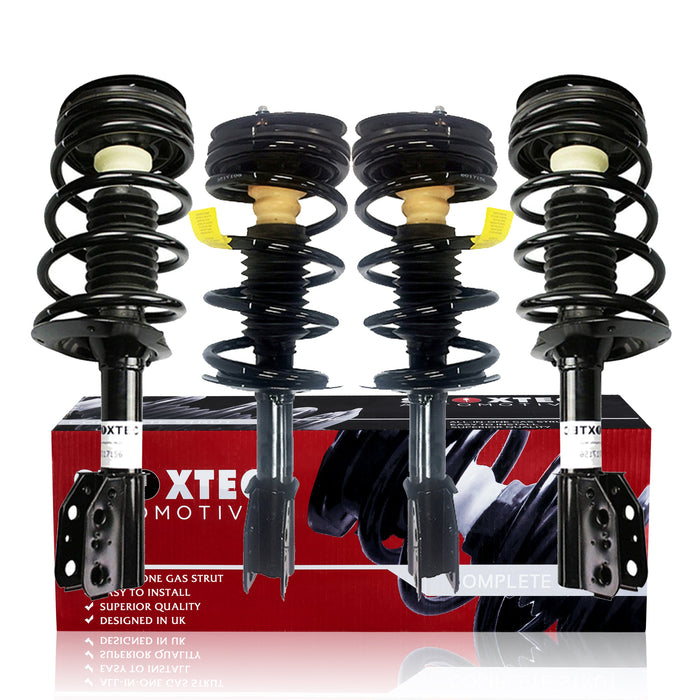 Shoxtec Full Set Complete Struts Fits 04-05 Chevrolet Classic; 98 - 03 Malibu; 99 - 04 Alero; 98 - 99 Oldsmobile Cutlass; 99 - 05 Pontiac Grand Am