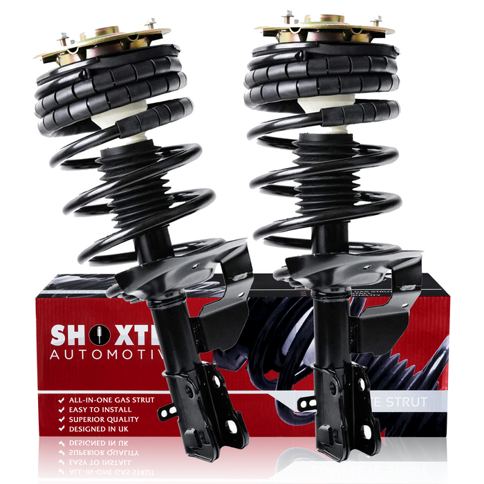 Shoxtec Front Complete Struts For 1990 - 1995 1996 Chevrolet Lumina APV; Oldsmobile Silhouette; Pontiac Trans sport; Shock Absorber Repl. 171820