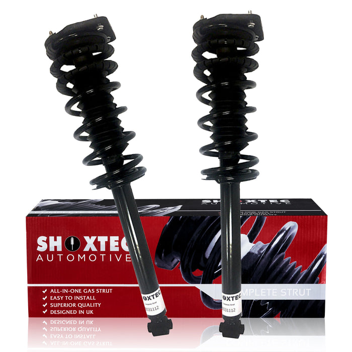 Shoxtec Rear Complete Strut Assembly for 1995-2005 Chevrolet Cavalier; 1995-2005 Pontiac Sunfire Coil Spring Shock Absorber Repl. Part No. 171281