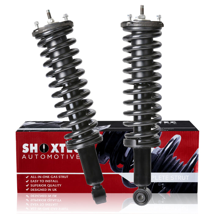 Shoxtec Front Complete Struts Assembly for 1995-2004 Toyota Tacoma 4WD Coil Spring Assembly Shock Absorber Repl. Part no. 171352L 171352R