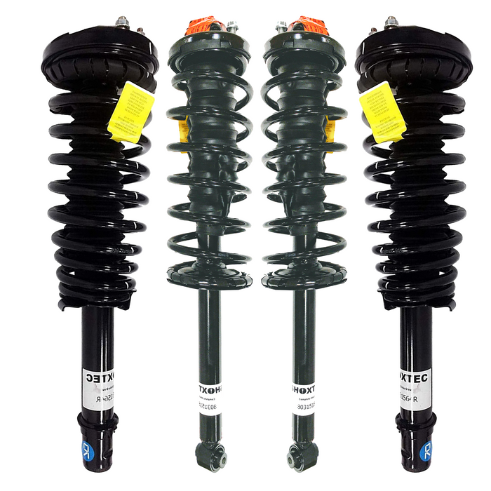 Shoxtec Full Set Complete Strut Shock Absorbers Replacement for 1998-2002 Honda Accord; All Trim Levels Repl. no 171691L 171691R 15280 181299