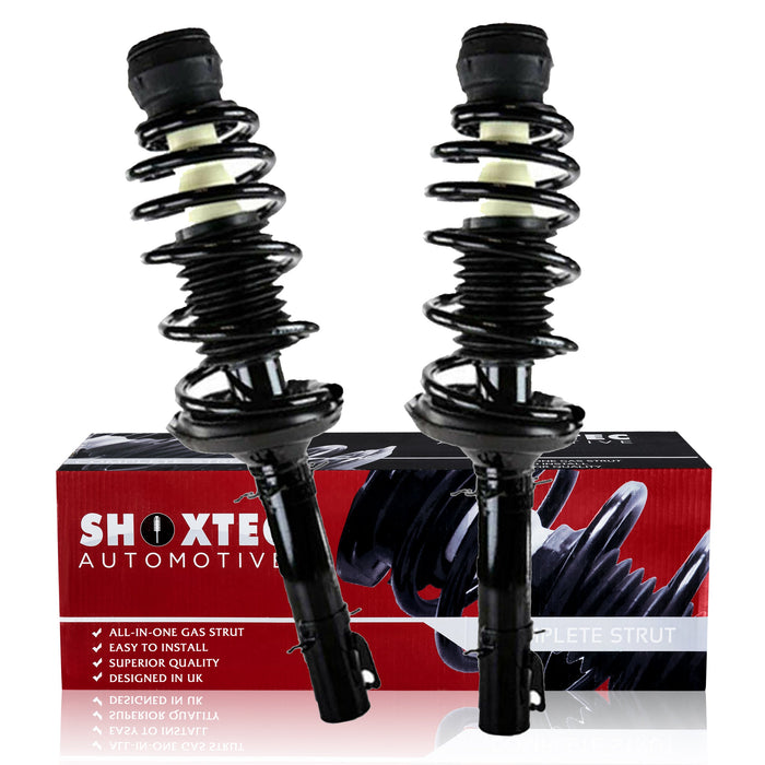 Shoxtec Front Complete Strut fits 98-08 Volkswagen Beetle; 1999-2006 Golf; 2007-2009 Golf City; 1999-2005 Jetta; 2007-2009 Jetta City Shock Absorber