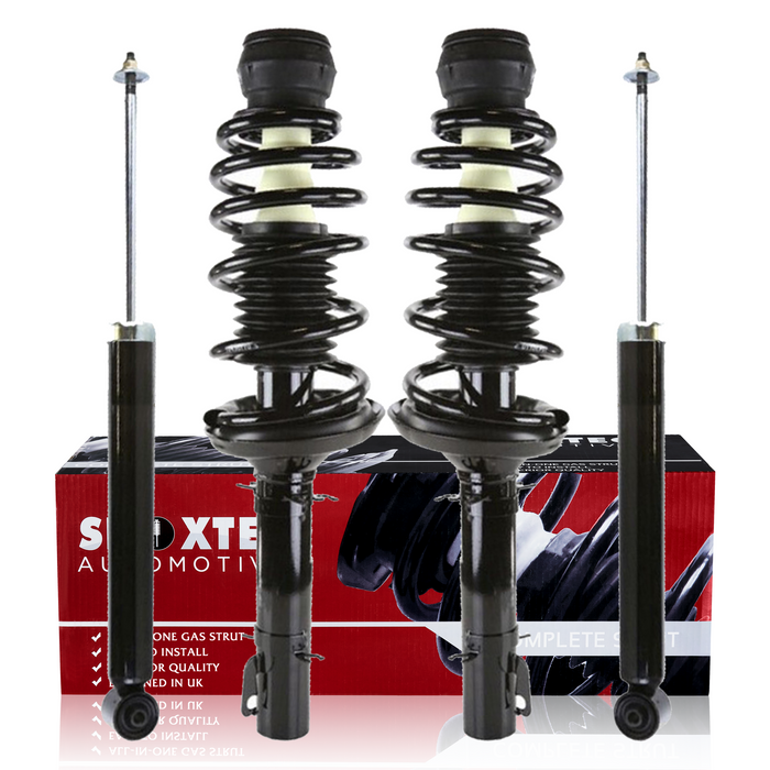 Shoxtec Full Set Complete Strut Shock Absorbers Replacement for 98-06 Volkswagen Beetle 99-06 Volkswagen Golf 07-09 Volkswagen Golf City 99-05 Volkswagen Jetta 07-09 Volkswagen Jetta City