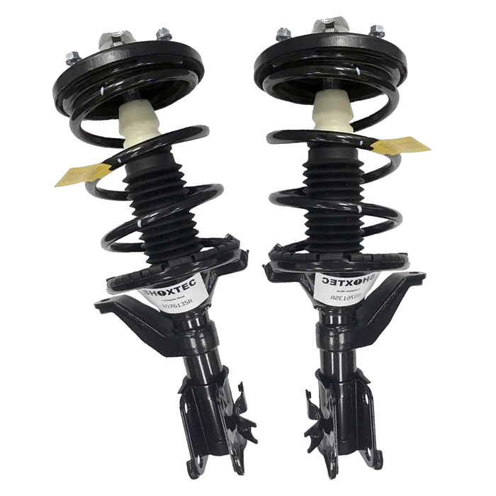 Shoxtec Front Complete Struts Fits 2001-2003 Acura EL 2001-2005 Honda Civic Coil Spring Assembly Shock Absorber Kits Repl Part No. 171434 171433
