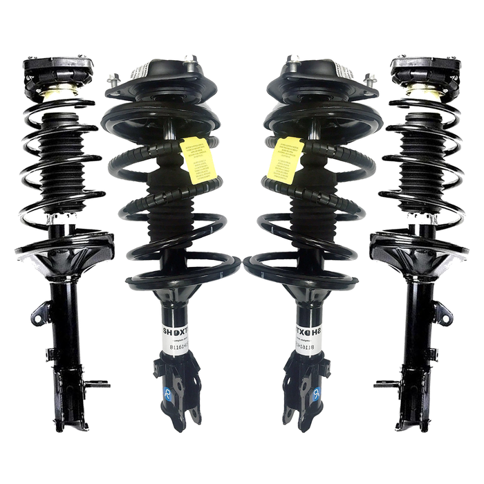 Shoxtec Full Set Complete Struts assembly for 2000 - 2006 Hyundai Elantra 2.0L I4 Coil Spring Assembly Shock Absorber Repl. 171406 171407 171405 171404