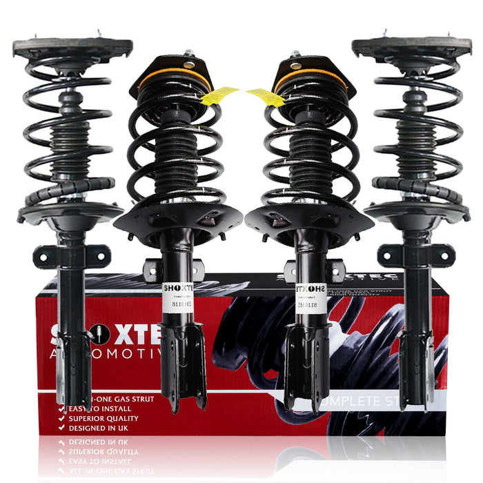 Shoxtec Full Set Complete Struts Assembly for 2004 - 2007 Pontiac Grand Prix Coil Spring Shock Absorber Kits Repl. Part no. 172177 272471L 272471R