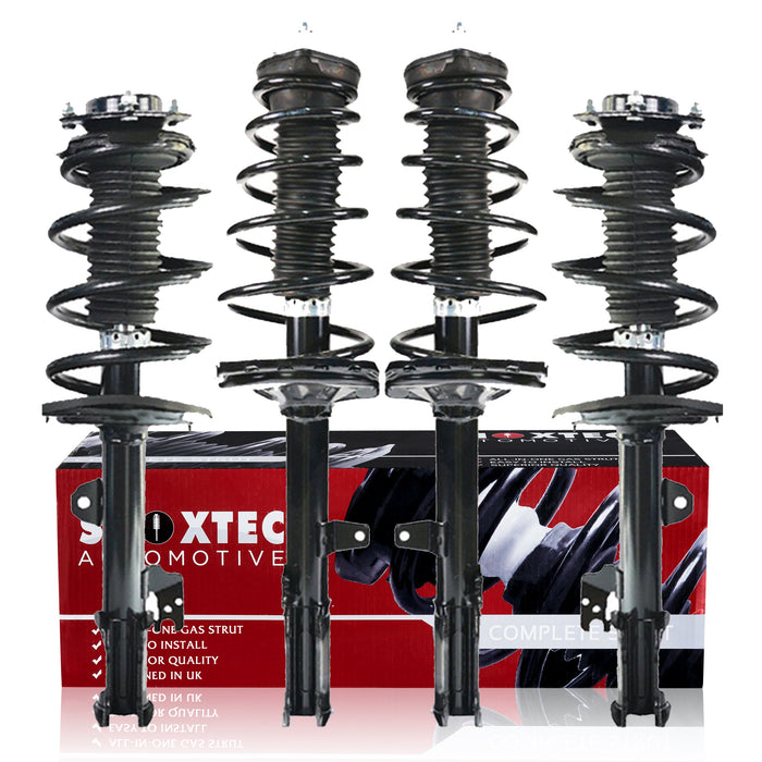 Shoxtec Full Set Complete Struts fits 2008-2013 Toyota Highlander Coil Spring Assembly Shock Absorber Repl. Part no. 11617 11618