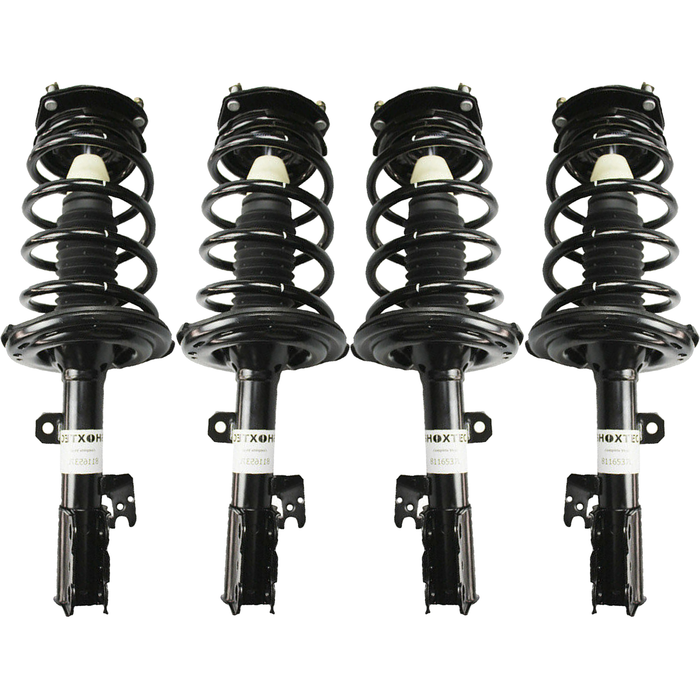 Shoxtec Full Set Complete Struts Assembly Replacement for 2004-2006 Lexus ES330; 2004-2006 Toyota Camry Shock Absorber Kits Repl. Part no.172206 172205 172207 172208