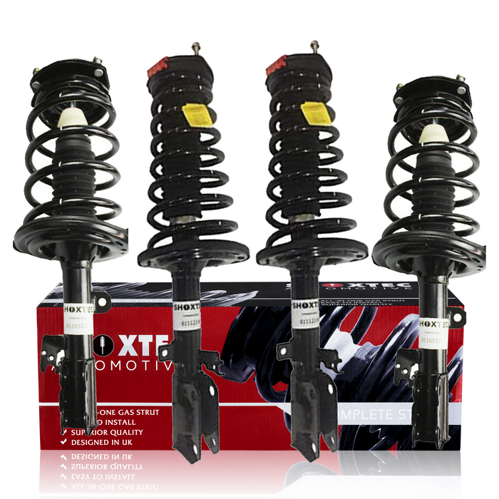 Shoxtec Full Set Complete Struts Assembly Replacement for 2004-2006 Lexus ES330; 2004-2006 Toyota Camry Shock Absorber Kits Repl. Part no.172206 172205 172207 172208