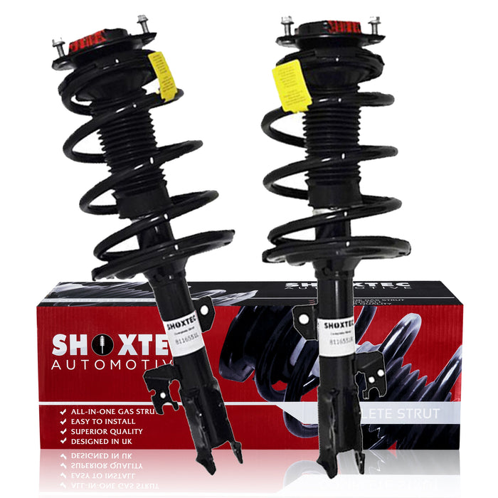 ShoxTec Front Complete Struts Assembly fit 2007-2011 Toyota Camry; 2006-2012 Toyota Avalon; 2007-2009 Lexus ES350; Repl Part no. 11741 11742