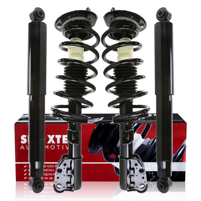 Shoxtec Full Set Complete Strut Shock Absorbers Replacement for 2005-2006 Chevrolet Equinox; All Trim Levels
Replacement for 2006 Pontiac Torrent; All Trim Levels Repl.no 172210 172209 911258