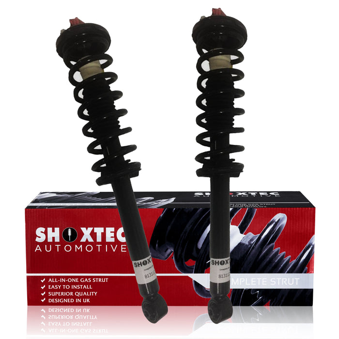 Shoxtec Rear Complete Struts Assembly for 2003-2007 Honda Accord 3.0L V6; 2004-2008 Acura TL Coil Spring Assembly Shock Absorber Repl. Part no. 171372