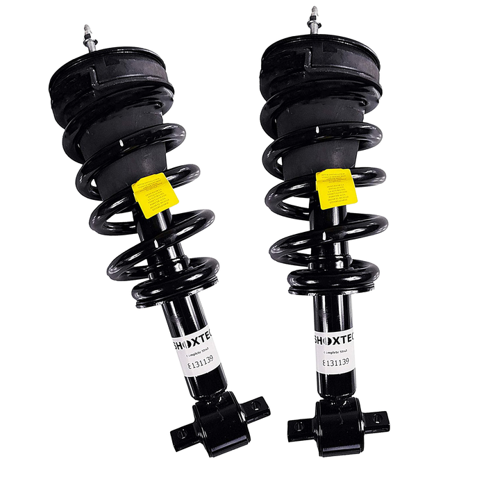 Shoxtec Front Complete Struts Coil Spring Assembly Replacement for 07-13 Chevrolet Avalanche  07 - 14 Suburban 1500 Tahoe 07-19 Tahoe GMC Yukon, Yukon XL1500