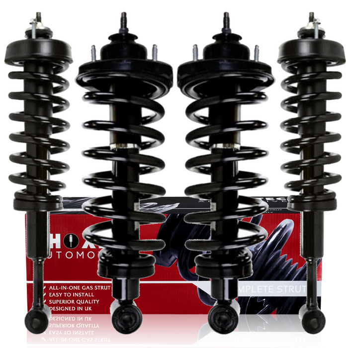 Shoxtec Full Set Complete Strut Shock Absorbers Replacement for 2006-2010 Ford Explorer; Replacement for 2006-2010 Mercury Mountaineer; Repl. no 171124 171125 171125