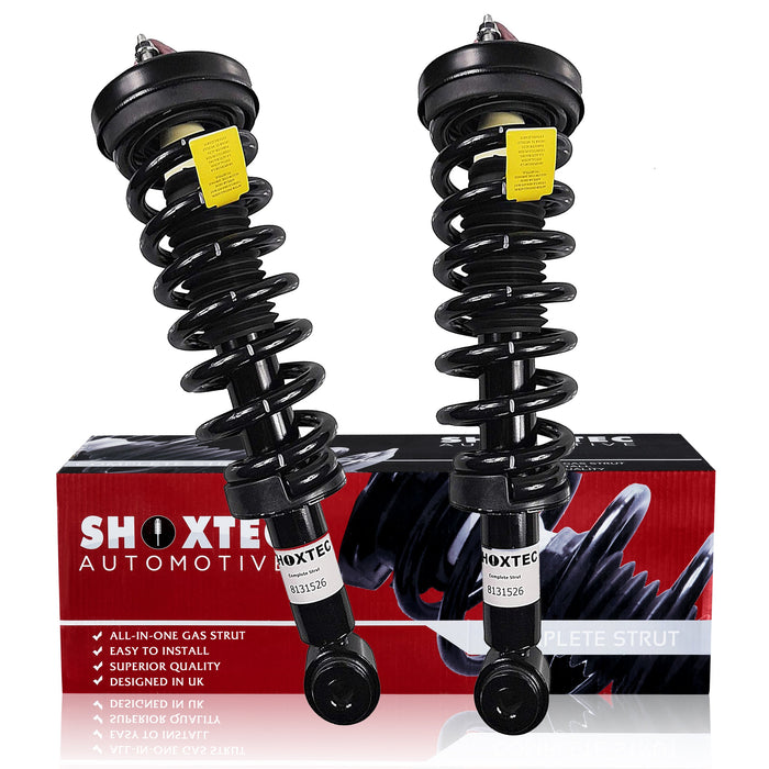 Shoxtec Front Complete Struts fits 2007-2013 Ford Expedition; 2007-2013 Lincoln Navigator Coil Spring Assembly Shock Absorber Repl. Part no. 171138