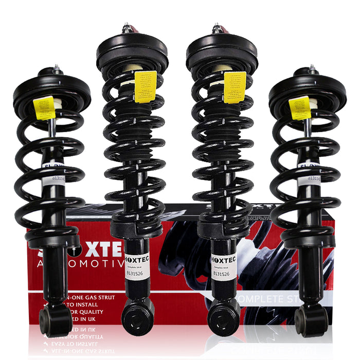 Shoxtec Full Set Complete Struts fits 2007-2012 Ford Expedition; 2007-2013 Lincoln Navigator Coil Spring Assembly Shock Absorber Repl. Part no. 171138 171139