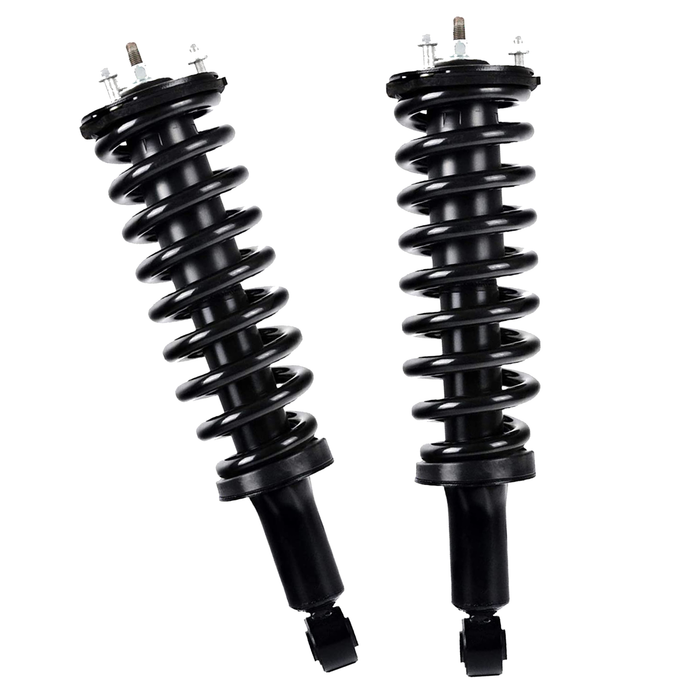 Shoxtec Front Complete Struts Coil Spring Assembly for 2000 - 2006 Toyota Tundra (3.4L V6, 4.7L V8); Coil Spring Shock Absorber Repl. Part 171347