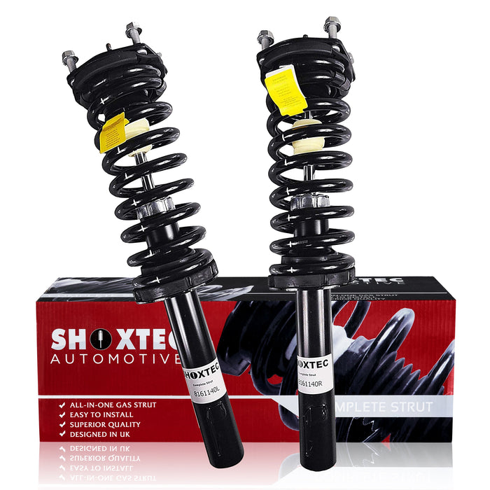 Shoxtec Front Complete Struts Assembly fit 2006 - 2010 Jeep Commander; 2006 - 2010 Jeep Grand Cherokee; Coil Spring Shock Absorber kits Repl. 171377