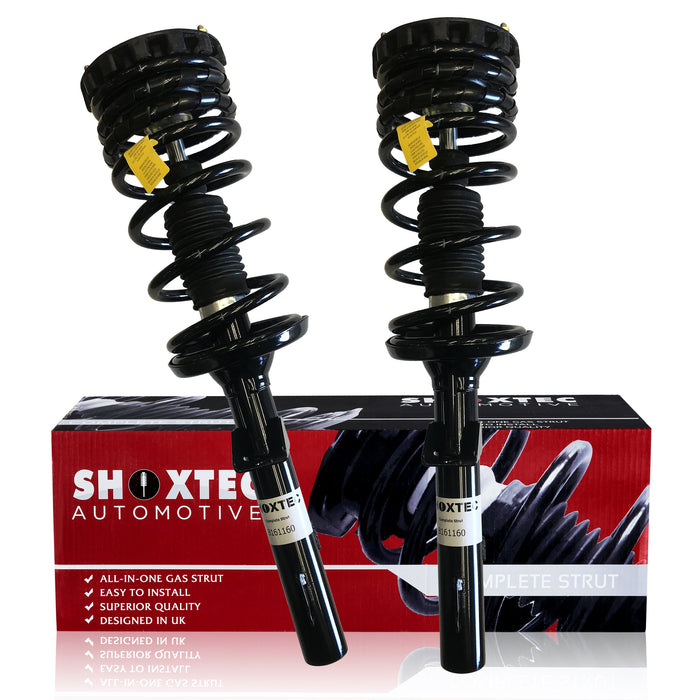 Shoxtec Rear Complete Strut for 1994-2007 Ford Taurus; 1994-2005 Mercury Sable Coil Spring Assembly Shock Absorber Kits Repl Part no. 271616