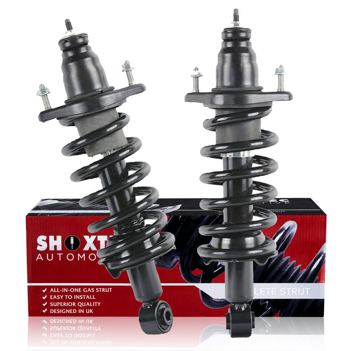 Shoxtec Rear Complete Struts fits 2007-2011 Honda CR-V Coil Spring Assembly Shock Absorber Repl. Part no. 172497LR