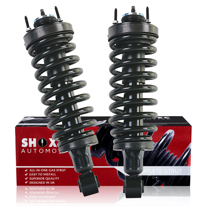 Shoxtec Front Complete Struts Replacement for 03-11 Ford Crown Victoria; 03-11 Mercury Grand Marquis; 03-04 Mercury Marauder Coil Spring Assembly Shock Absorber Repl. Part No. 271346