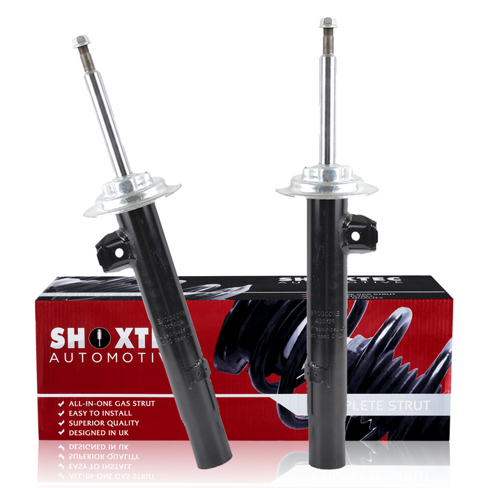 Shoxtec Front Shock Absorber Replacement for 2001 - 2005 BMW 320i 2000 BMW 323Ci 1999 - 2000 BMW 323i 2001 - 2006 BMW 325Ci 2001 - 2005 BMW 325i 2000 BMW 328Ci 1999 - 2000 BMW 328i 2001 - 2006 BMW 330Ci 2001 - 2005 BMW 330i Repl. Part No.71582 71581