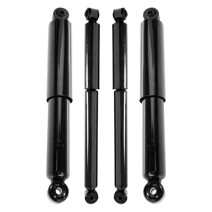 Shoxtec Full Set Shock Absorbers Replacement for 2007-2009 Chrysler Aspen, 2004-2009 Dodge Durango, Repl. Part No.37298, 911260
