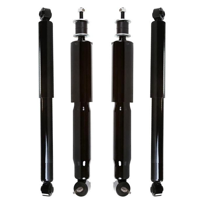 Shoxtec Full Set Shock Absorbers Replacement for 1999-2006 GMC Sierra 1500, 2007 GMC Sierra 1500 Classic, 1999-2006 Chevrolet Silverado 1500, 2007 Chevrolet Silverado 1500 Classic, Repl. Part No.37149, 37150