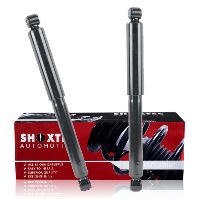 Shoxtec Rear Shock Absorber Replacement for 1984-94 Jeep CJ7 Comanche Nissan D21 Maxima Mighty Max Toyota Nissan Pickup Ram50 1998-04 Frontier 1984-87 Scrambler Toyota Mitsubishi Van Part No.31000