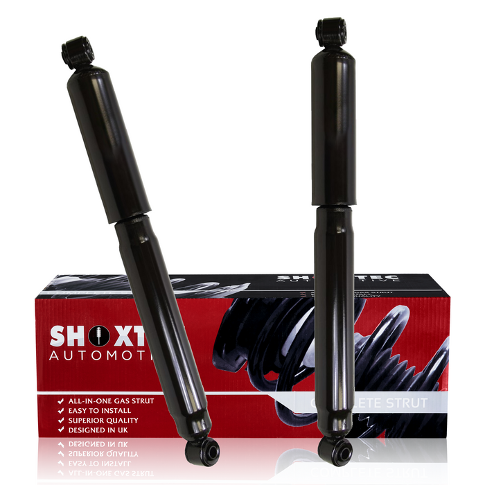 Shoxtec Rear Shock Absorber Replacement for 1999 - 2006 GMC Sierra 1500 2007 GMC Sierra 1500 Classic 1999 - 2006 Chevrolet Silverado 1500 2007 Chevrolet Silverado 1500 Classic Repl. Part No.911150