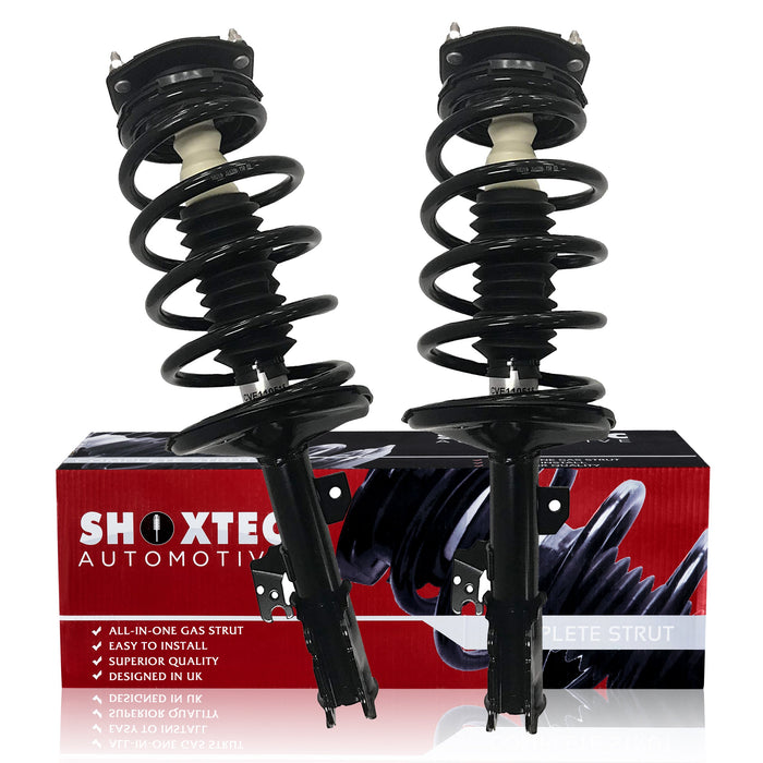 Shoxtec Front Complete Struts Assembly for 2004 - 2006 Toyota Sienna FWD Only Coil Spring Shock Absorber Kits Repl. 172237 172236
