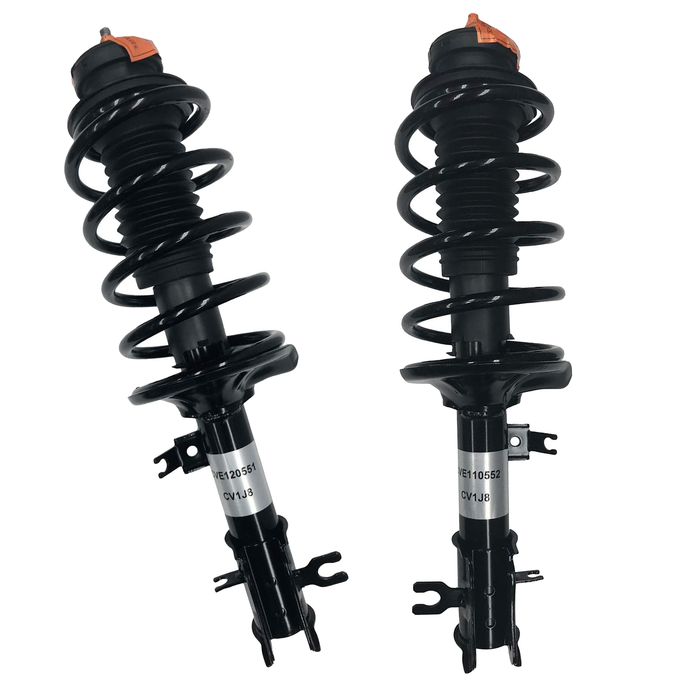 Shoxtec Front Complete Struts Coil Spring Assembly for 2004-2011 Chevrolet Aveo 2007-2011 Chevrolet Aveo5; 2009-2010 Pontiac G3 2005-2008 Pontiac Wave