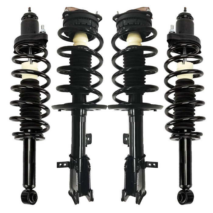 Shoxtec Full Set Complete Strut Assembly fits 2011-2014 Chrysler 200; 2007-2010 Chrysler Sebring;2008-2014 Dodge Avenger Coil Spring Assembly Shock Absorber Repl.171126  271131 271130