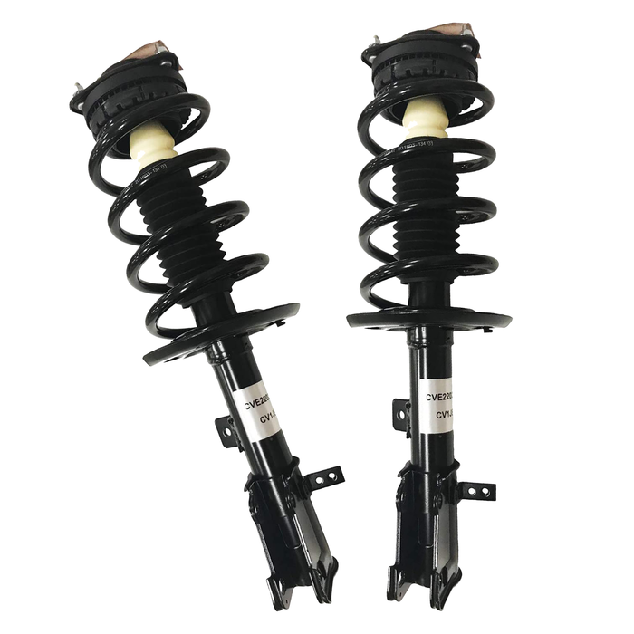 Shoxtec Front Complete Strut Assembly Replacement for 2011-2014 Chrysler 200; 2007-2010 Chrysler Sebring; 2008- 2014 Dodge Avenger Coil Spring Shock Absorber Repl. Part No. 271131 271130