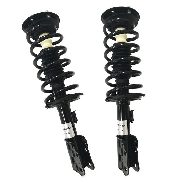 Shoxtec Front Complete Struts Assembly for 2010 - 2017 Chevrolet Equinox; 2010 - 2016 GMC Terrain; Coil Spring Shock Absorber Repl. Part no. 272527 272526