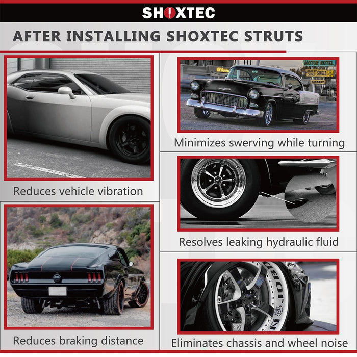 Shoxtec Rear Shock Absorber Replacement for 89-94 Amigo 86-92 Comanche 00-04 Frontier 83-94 Mighty Max 87-95 Pathfinder 83 Pickup 84-95 Pickup 83-86 Power Ram 50 83-91 Ram 50 Repl. Part No.37029